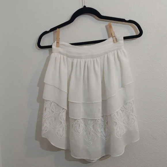 IRO Tiered Lace Skirt NWT Size XS